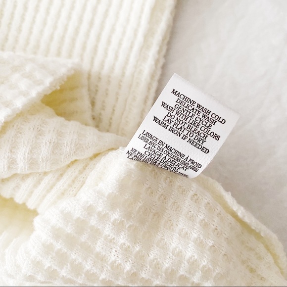 Alter’d State Thermal & Knit Fringe Sleeve Top - Picture 8 of 11